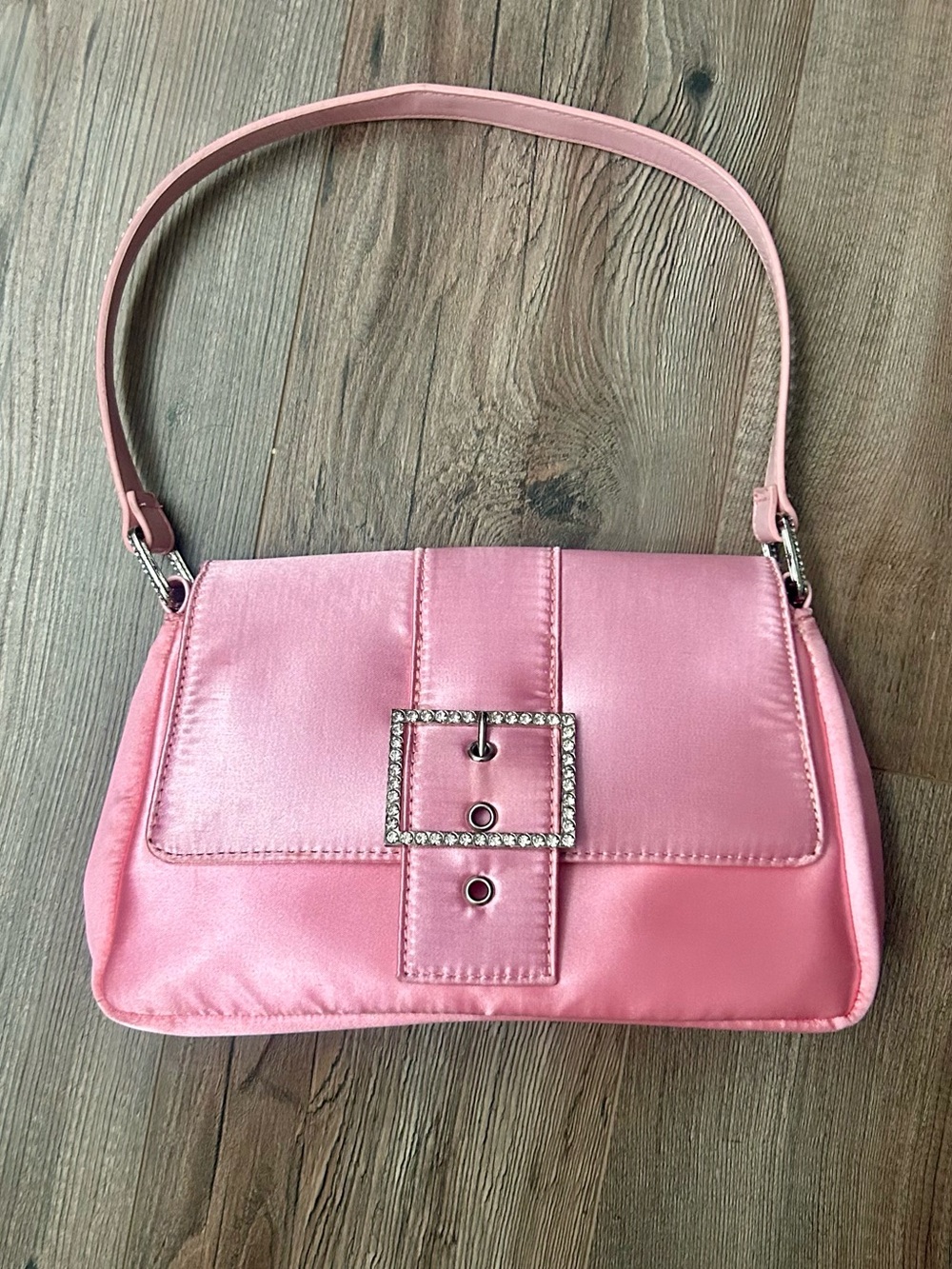 Sugar Thrillz Satin Shoulder Bag